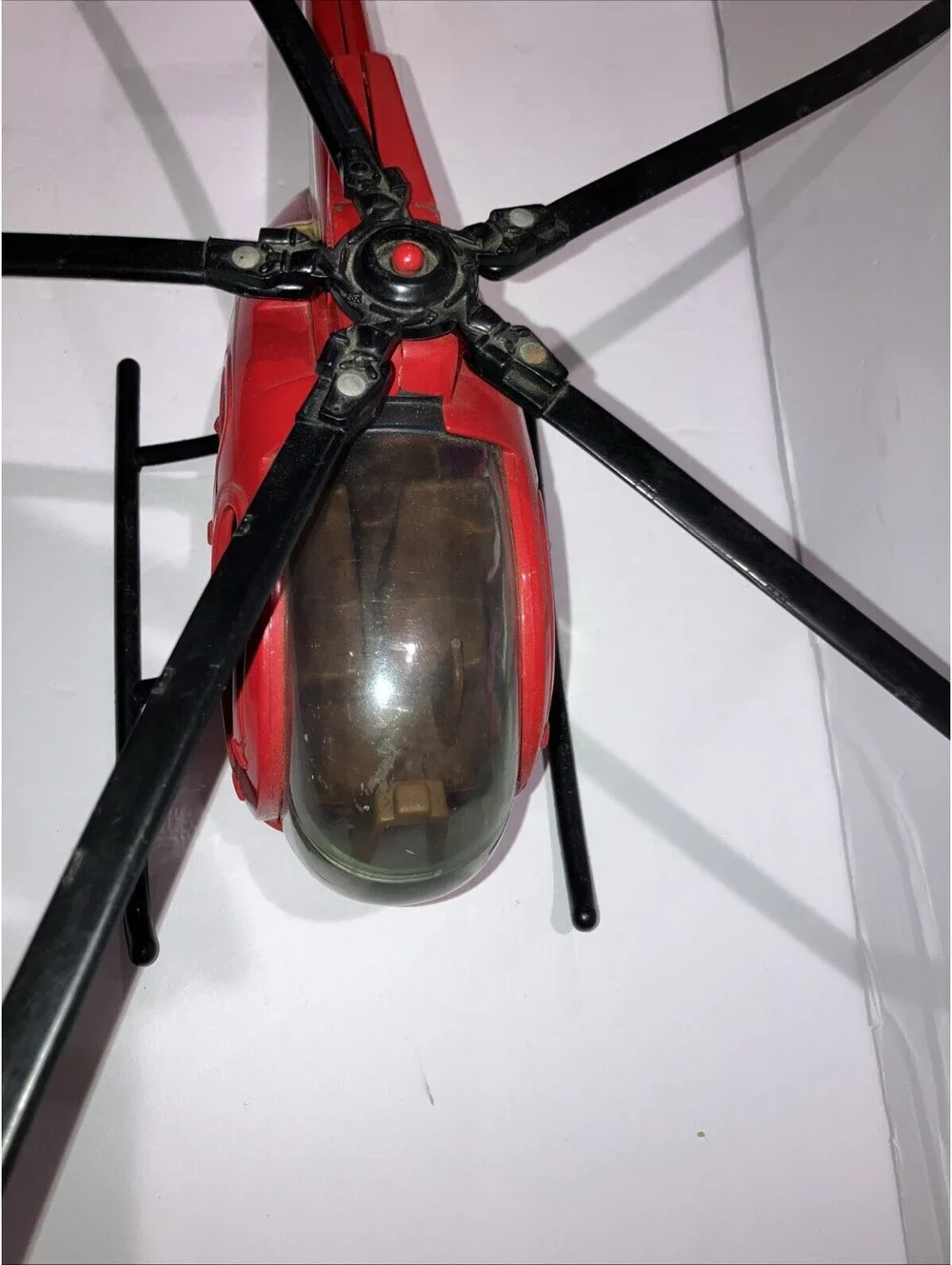 Vintage ERTL 1983 A-Team Howlin’ Mad Murdock Helicopter Diecast “RARE” Complete